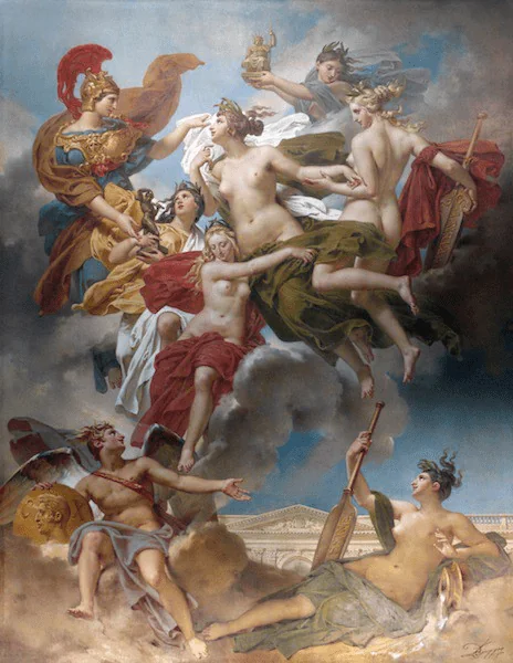 Les Nymphes de Parthénope 120x80 cm — Daniel Trammer