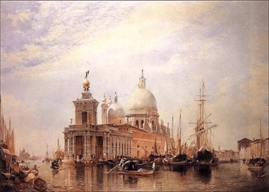 Le Grand Canal à Venise 70x90 cm — Daniel Trammer