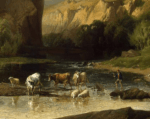 Paysage du sud à l'ancienne 70 x90 Cm – Image 3