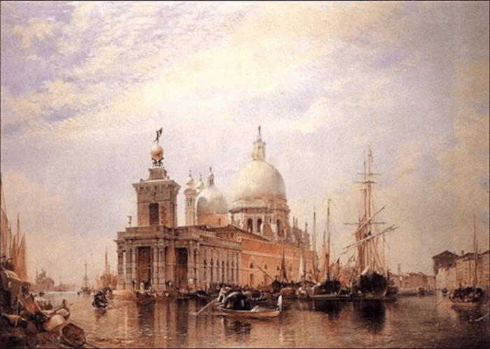 Le Grand Canal à Venise 70x90 cm – Image 1