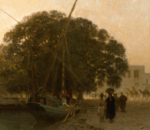 Paysage oriental vue sur le Nil – Image 3